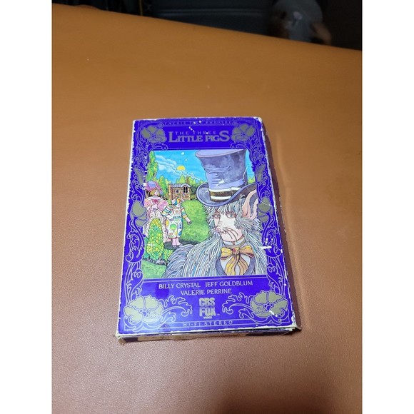 Faerie Tale theater Three Little Pigs VHS rare box